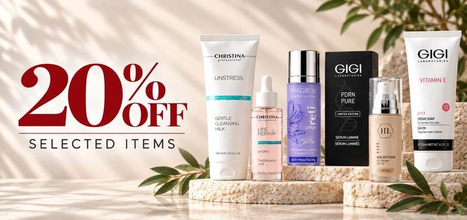 Скидка 20% на выбранные товары
