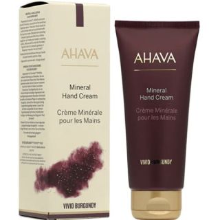 Ahava Mineral Hand Cream Vivid Burgundy