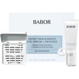 Instant Fresh & Smooth Eye Serum + Patches Skinovage Babor