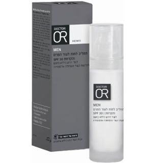 Moisturizing lotion for facial skin and baldness SPF30 Doctor Or