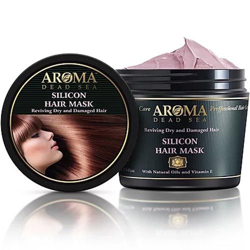 Silicon hair mask for dry and damaged hair