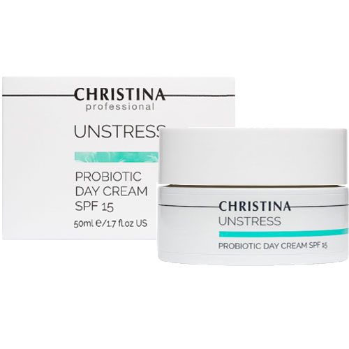 フェイスクリーム CHRISTINA UNSTRESS PROBIOTIC DAY CREAM Amazon.com: -CHRISTINA- Unstress Probiotic Day Cream with SPF 15