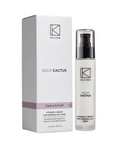 Vitamin C Serum For Normal Oily Skin Aqua Cactus